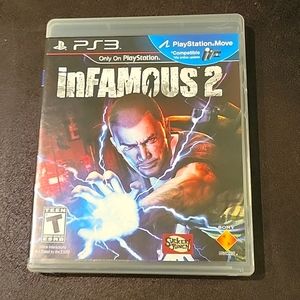 PS3 Infamous 2 game